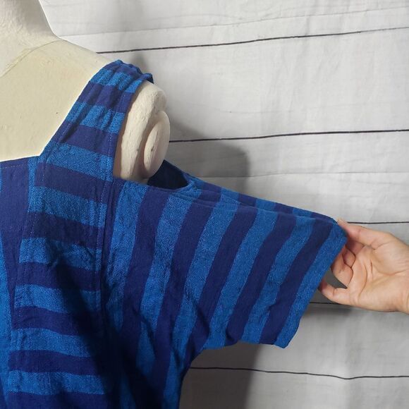 Soft Surroundings cold shoulder striped top Medium - Picture 4 of 7